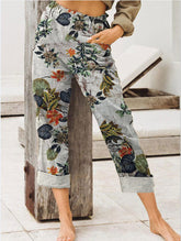 Sally - Cotton And Linen Casual Pants
